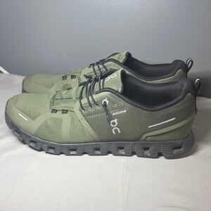 On Cloud Running Men's Olive Athletic Shoes